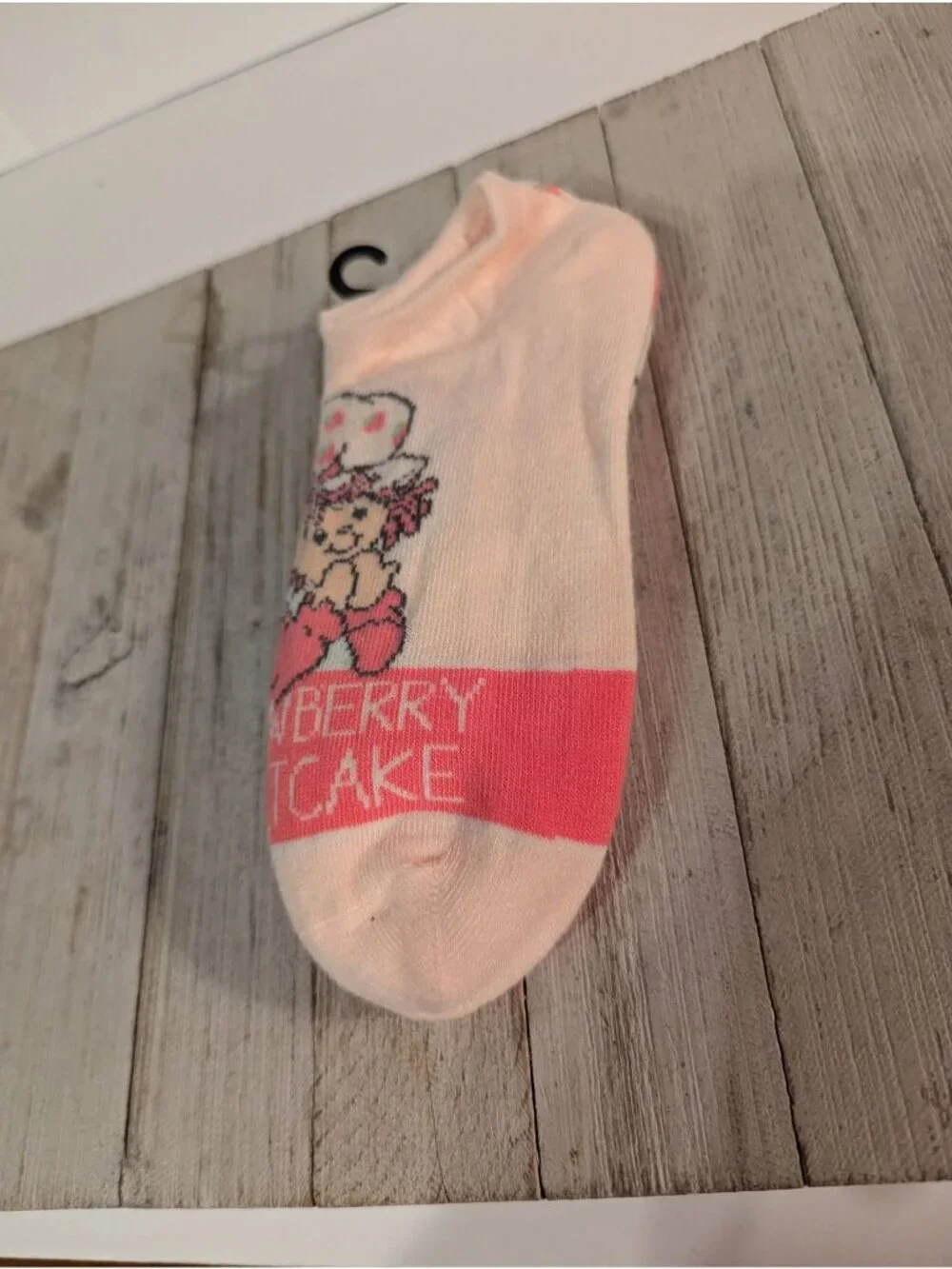 Strawberry Shortcake Low Cut Socks Shoe Size 4-10 Set of 3 Pairs